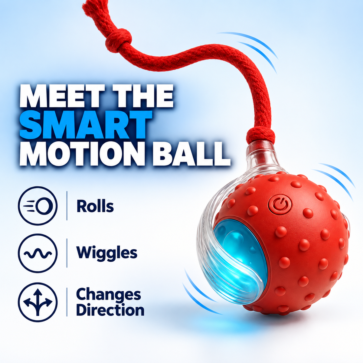 Interactive Motion Ball for Cats & Dogs