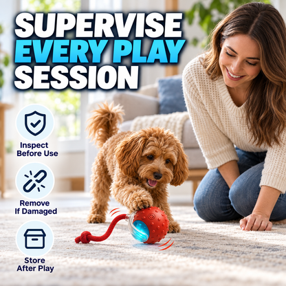 Interactive Motion Ball for Cats & Dogs
