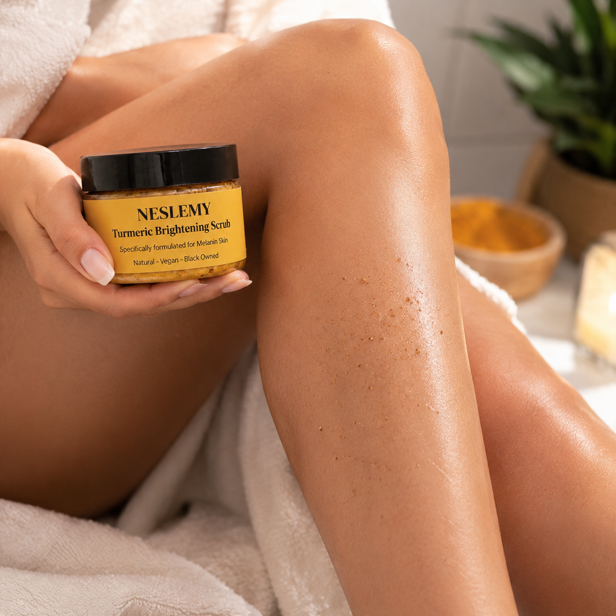 ✨NESLEMY Turmeric + Vitamin E Glow-Boosting Duo -Buff Away Dull