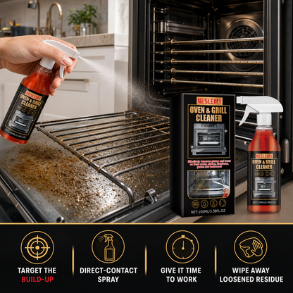 Buy 1 Get 1 Free🛡️NESLEMY Heavy-Duty Grill Degreaser Spray