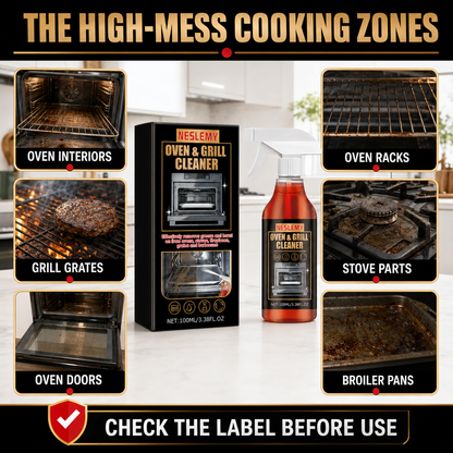 Buy 1 Get 1 Free🛡️NESLEMY Heavy-Duty Grill Degreaser Spray
