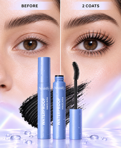 ✨Nexisify® 3-in-1 Waterproof Mascara – Length, Volume & Lift