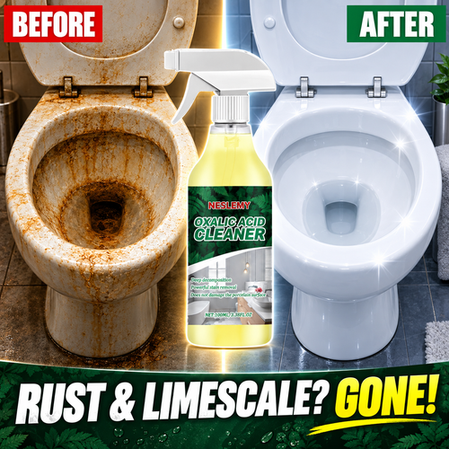 🔥NESLEMY Oxalic acid Cleaner for Tough Toilet & Sink Stains