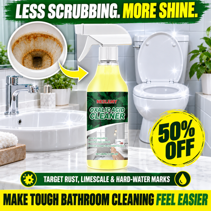 🔥NESLEMY Oxalic acid Cleaner for Tough Toilet & Sink Stains