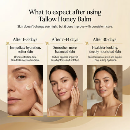 Buy 1 Get 1 Free🔥Organic Tallow Honey Balm to Help Erase Fine Lines, Wrinkles, and Age Spots