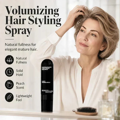 Buy 1 Get 1 Free🔥Fluffy Volumizing Hair Shaping Spray, Long-Lasting Mist with Sweet Peach Fragrance