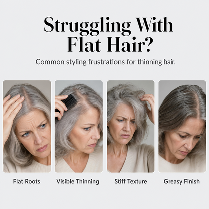 Buy 1 Get 1 Free🔥Fluffy Volumizing Hair Shaping Spray, Long-Lasting Mist with Sweet Peach Fragrance